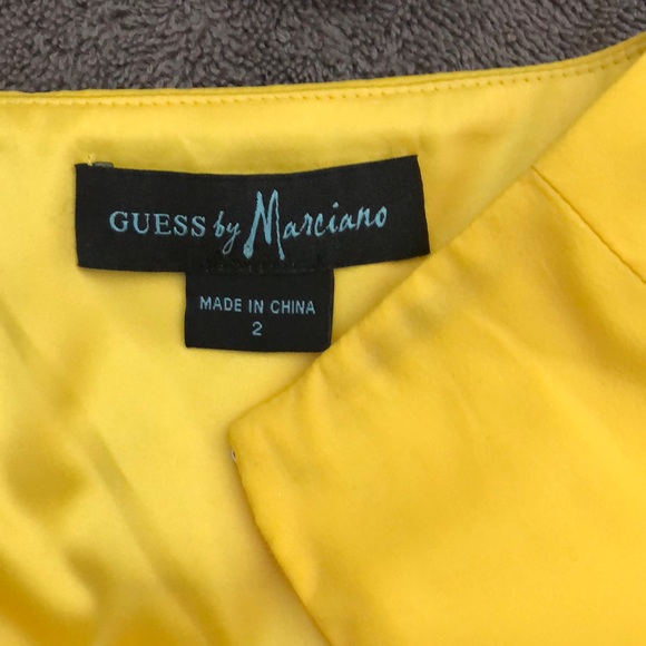 MARCIANO yellow skirt - Picture 4 of 8
